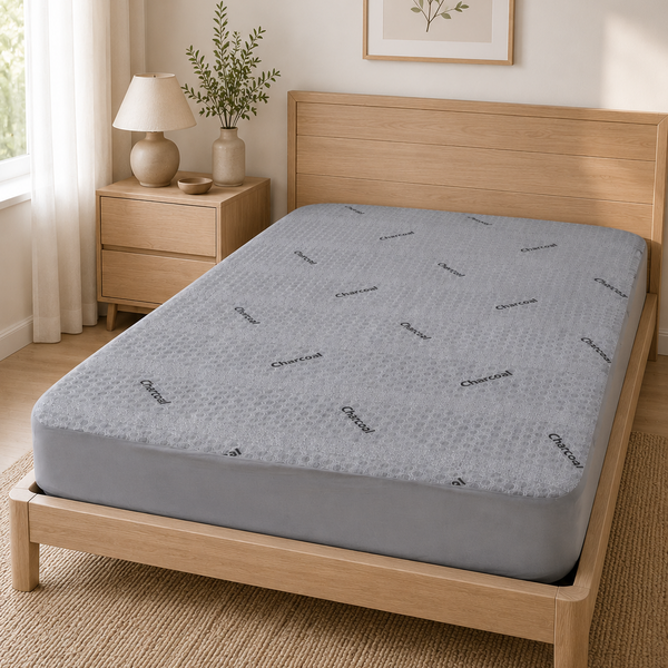 Charcoal Waterproof Mattress Protector
