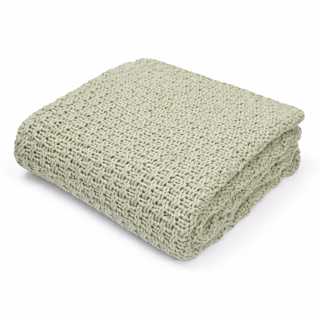 Basket Knit Throw