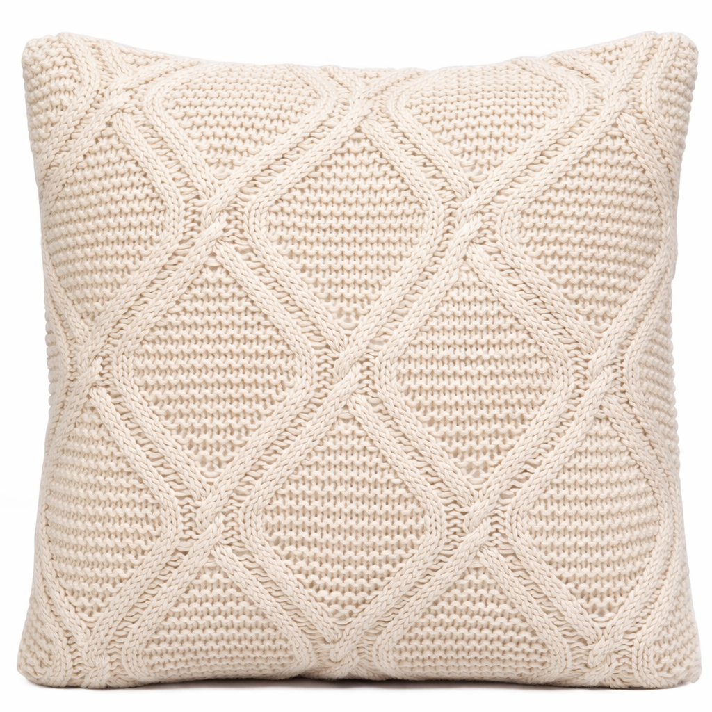 Chunky Diamond Accent Pillow