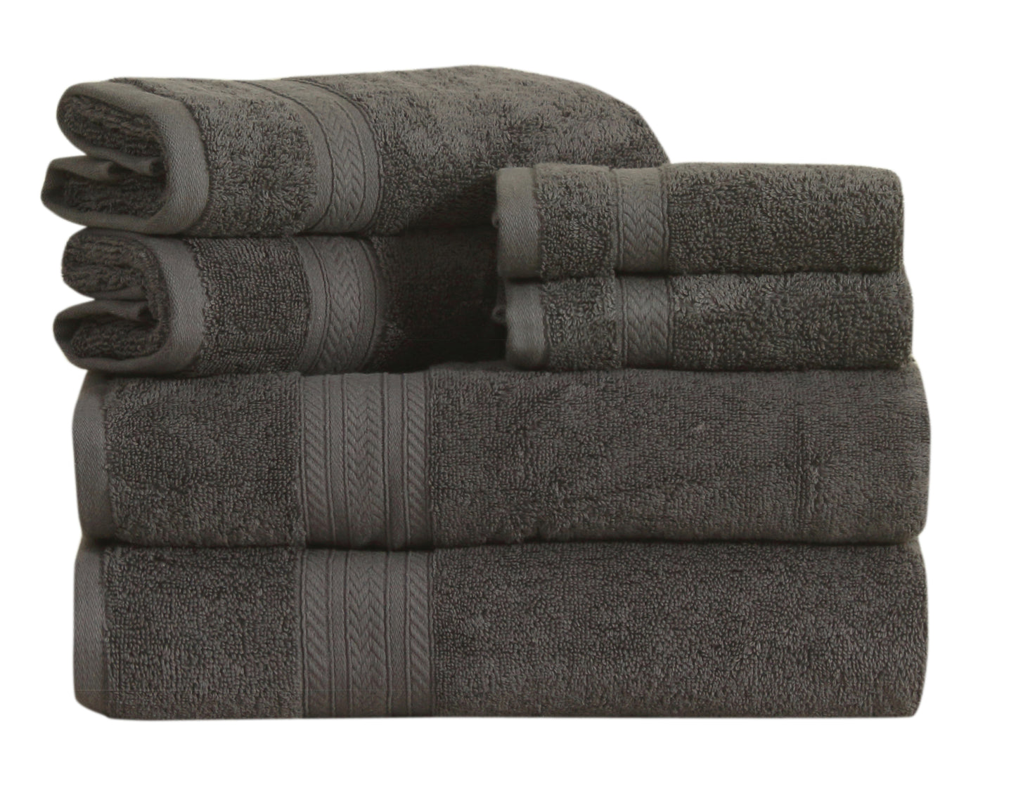 100% Cotton 6-Piece Towel Set