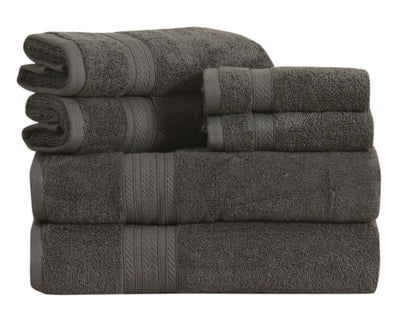 100% Cotton 6-Piece Towel Set