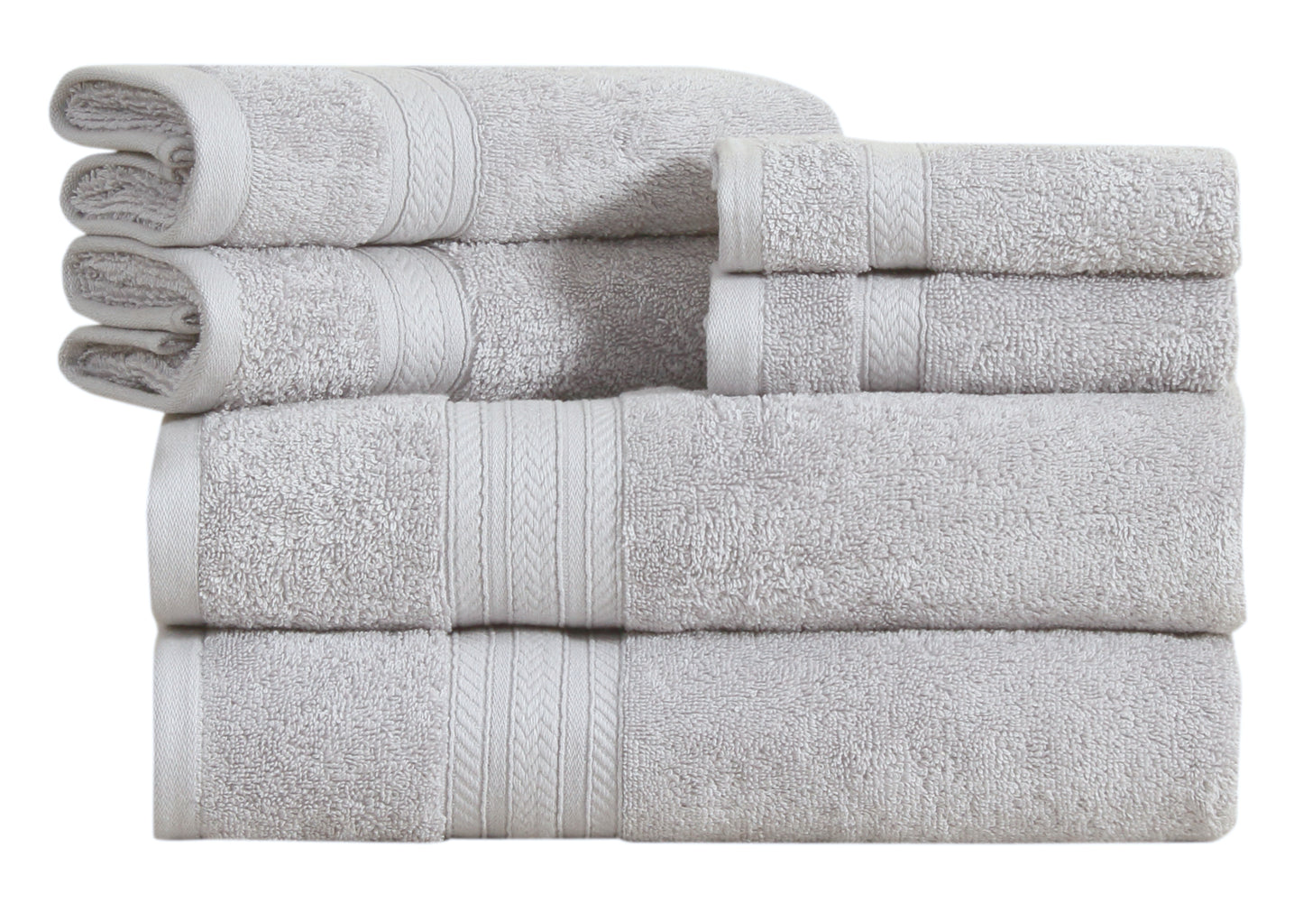 100% Cotton 6-Piece Towel Set
