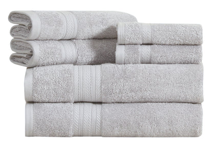 100% Cotton 6-Piece Towel Set