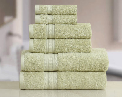 100% Cotton 6-Piece Towel Set