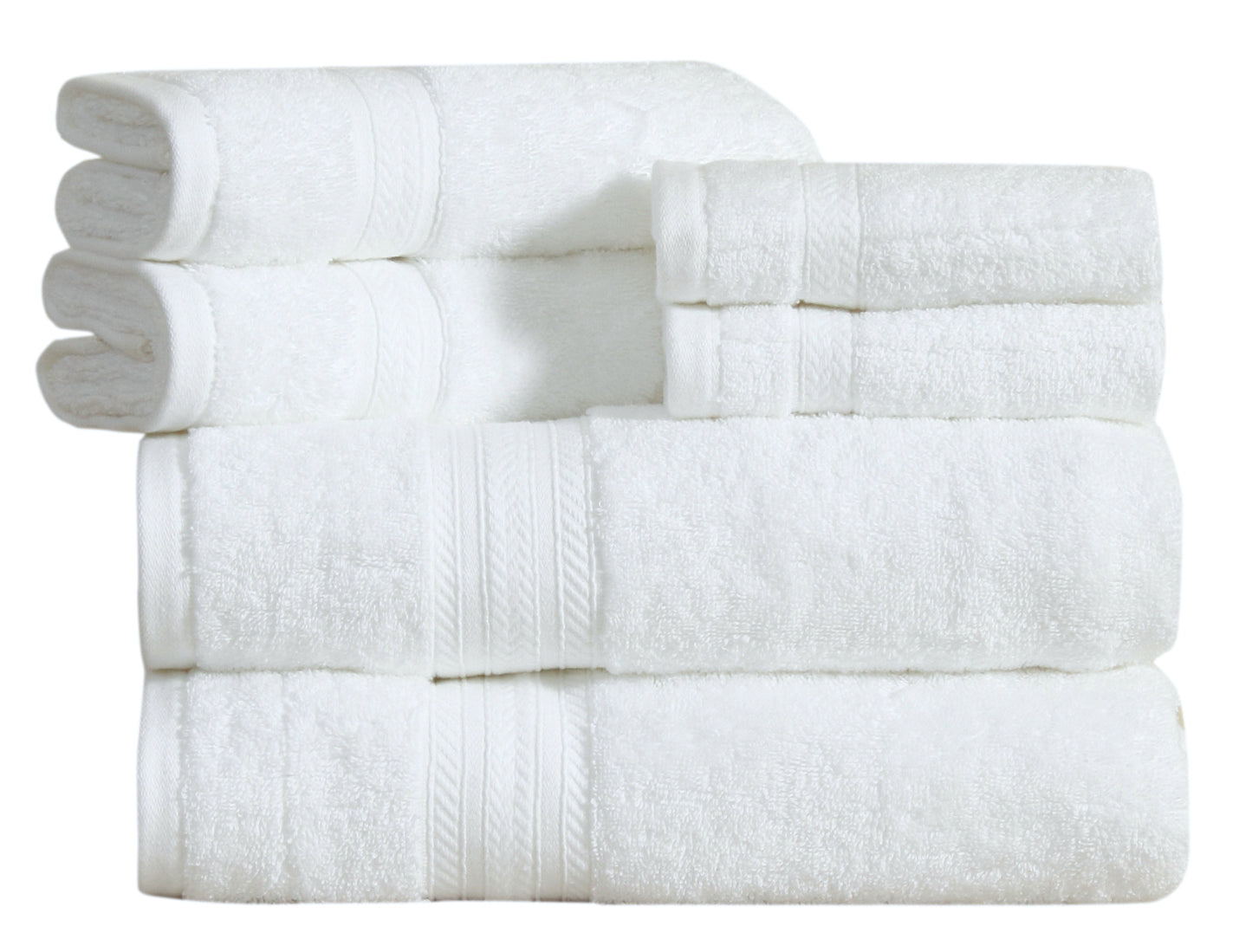 100% Cotton 6-Piece Towel Set