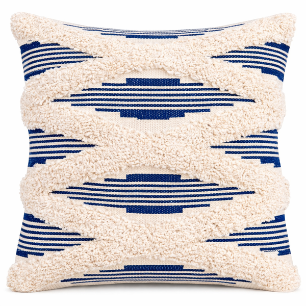 Tuft Diamond Accent Pillow