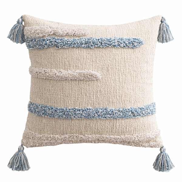 Uneven Stripes Accent Pillow
