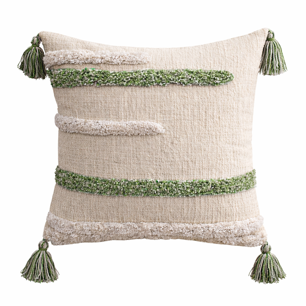 Uneven Stripes Accent Pillow