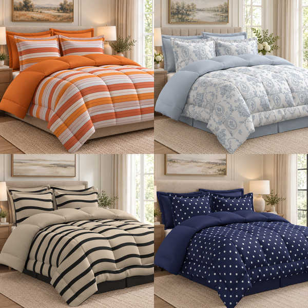 3-Piece Comforter Set: Case Pack 1